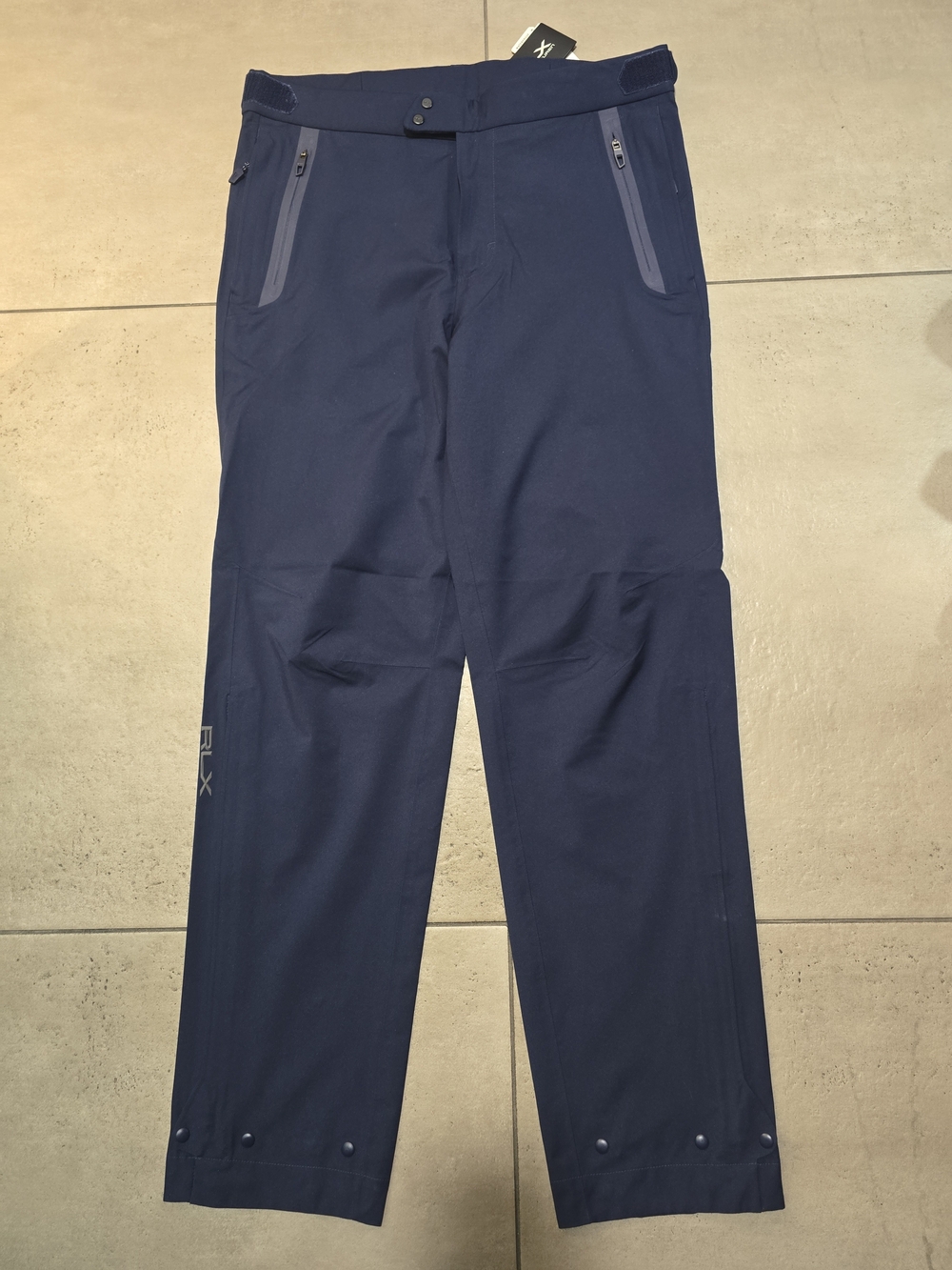 RLX Ralph Lauren Navy Performance Waterproof Pants Sz S
